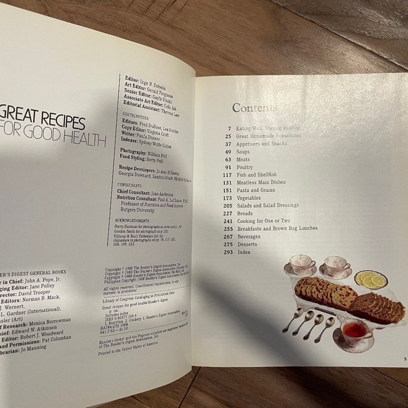 Like New "Great Recipes for Good Health" Hardcover Cookbook - Picture 4 of 8